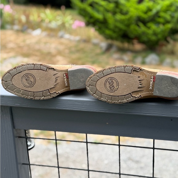 Double H Light Brown Western Heeled Boots - Picture 12 of 12